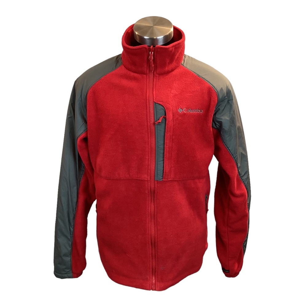 Columbia Interchange Fleece Jacket Red